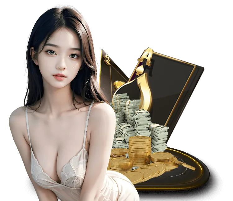 Hình ảnh casino trực tuyến với dealer xinh đẹp